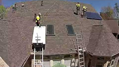 Solar Panel Rooftop Installation