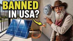 This Balcony Solar Panel Is 'BANNED'... Why Are Utility Companies Hiding It?
