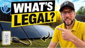 I Was Wrong About Plug-In Solar - I Read All the Laws to Fix It!