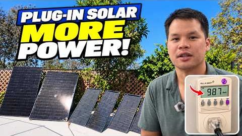 I Upgraded My Plug-In Solar—Bigger Panels + California’s New Law