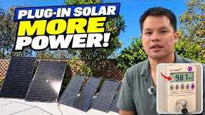 I Upgraded My Plug-In Solar—Bigger Panels + California’s New Law